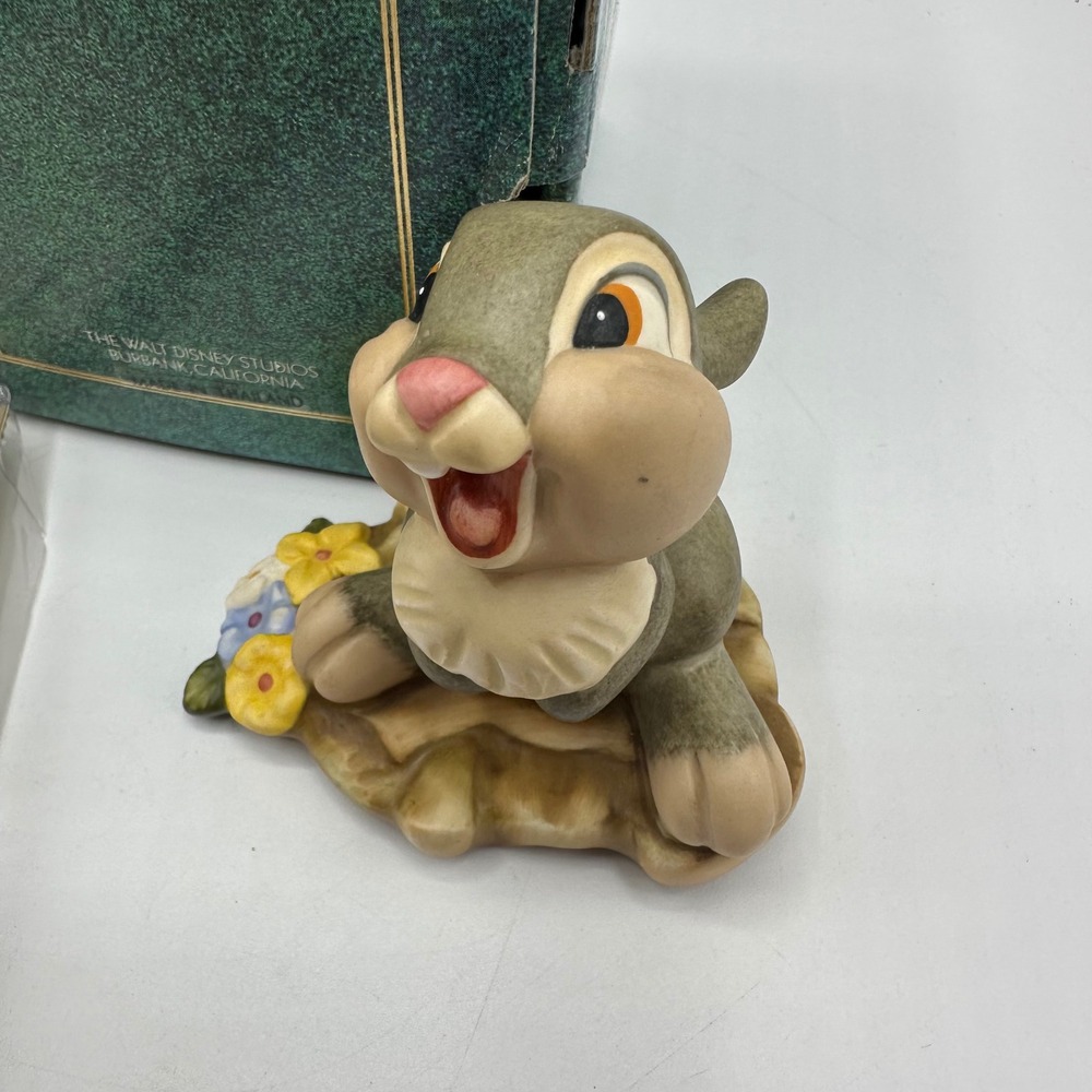 Walt Disney Classics Collection WDCC Bambi Thumper Figurine Hee Hee Hee Box COA - Picture 5 of 8